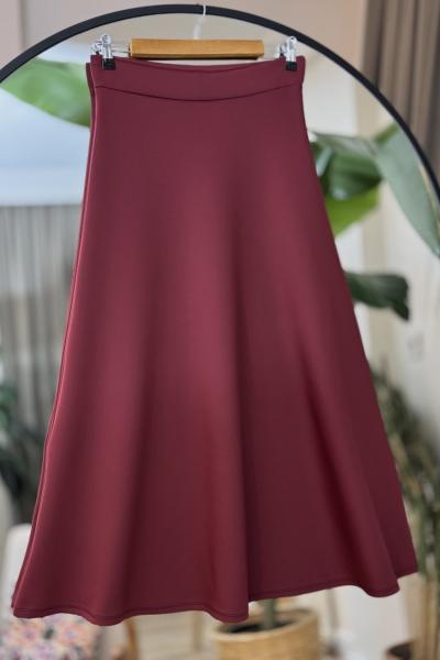 Kiloş Etek Bordo SLT2033