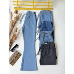 İspanyol Bellastikli Kot pantolon acıkmavi SLT30233